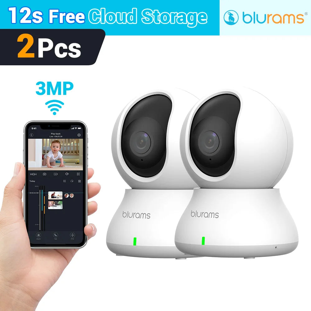Blurams 2K Baby Monitor Camera With Motion Detection