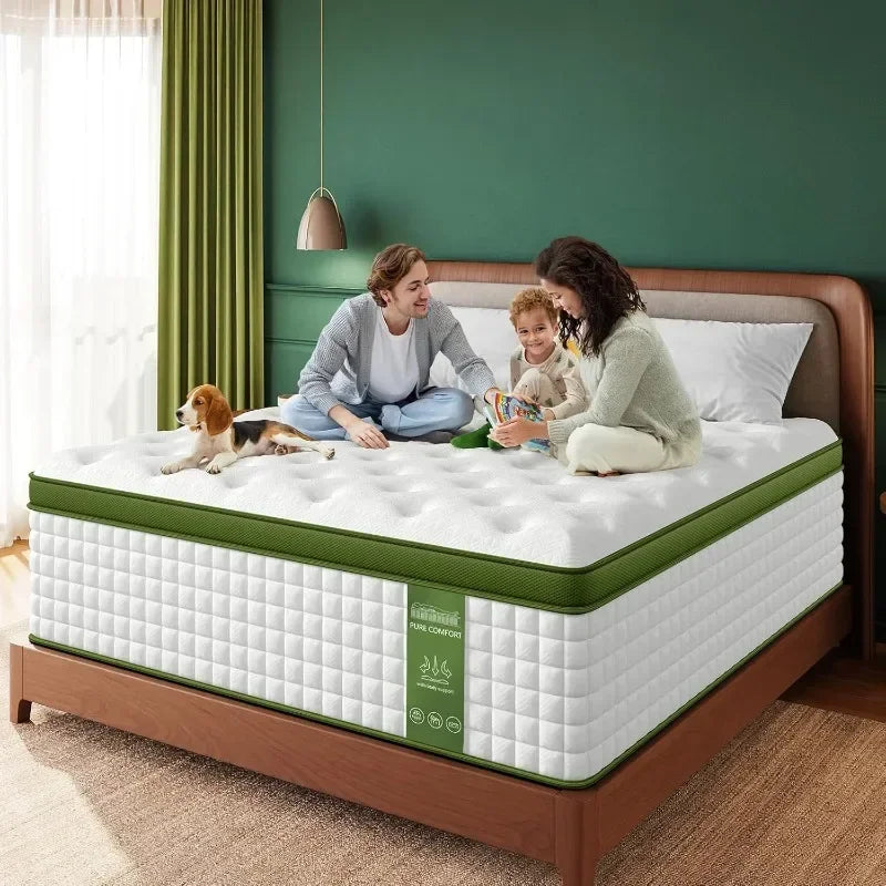 Extra Firm Cooling Gel Hybrid Mattress With Lumbar Support
