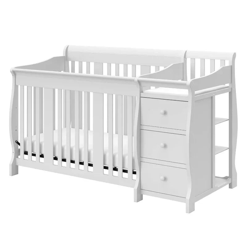 Devine In And Out Portofino 5 In 1 Convertible Crib Changer