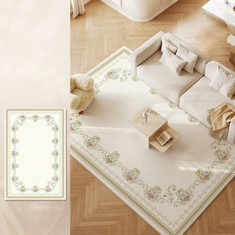 NONE French Style Wilton Plush Rug For Living Room
