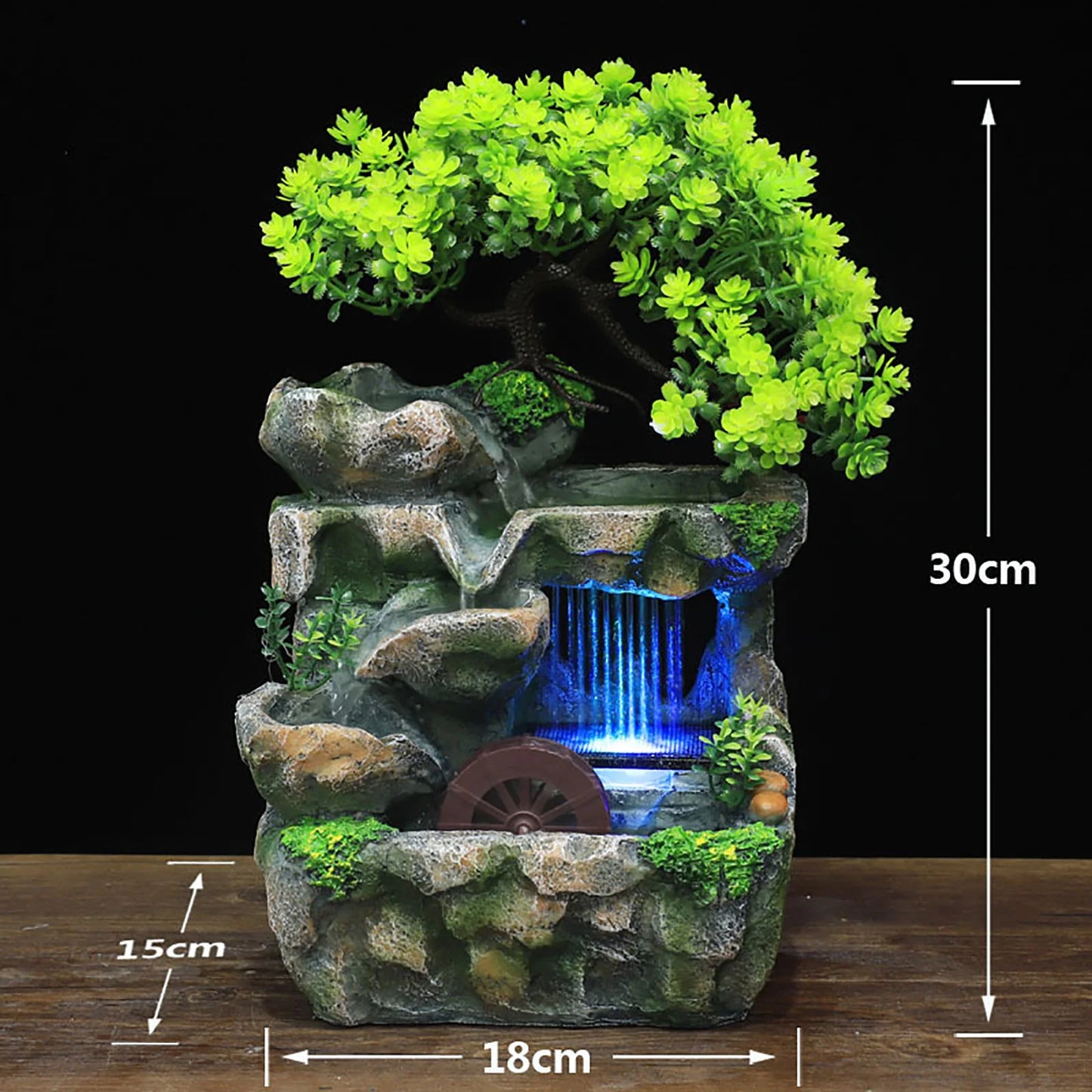 Hign-concerned Indoor Room Fountain Waterfall With LED