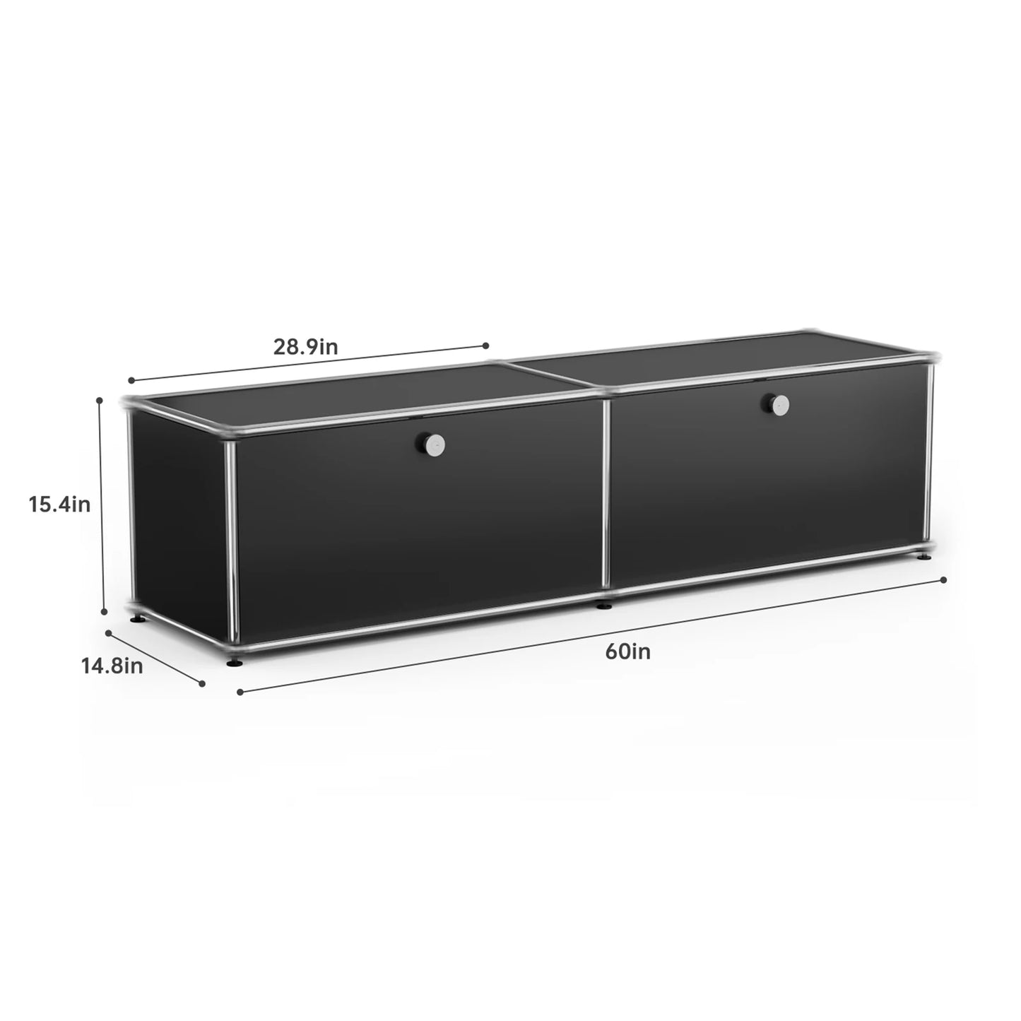 Stainless Steel Storage Cabinet For Living Room And Office