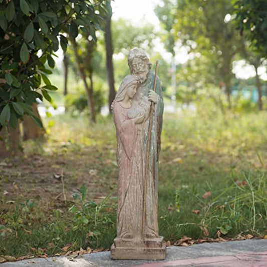 Holy Family Catholic Garden Statue Saint Mother St Joseph