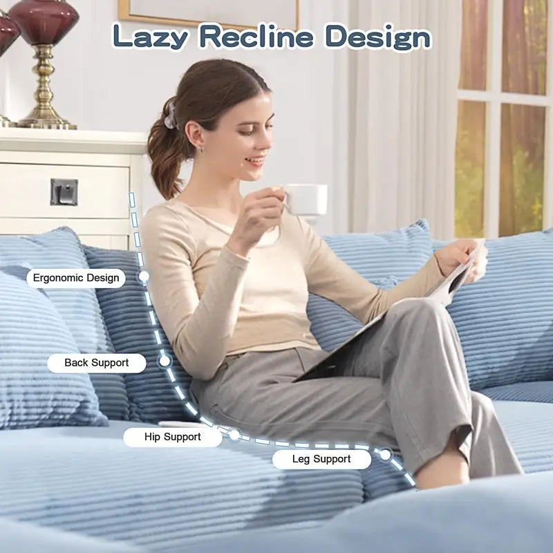 Sichuan Cloud Modular Sectional Sofa Ergonomic Three Seater