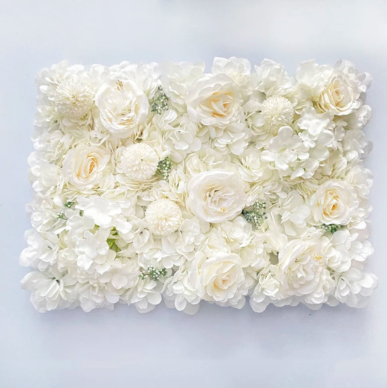 Artificial Hydrangea Rose Peony Panels Wedding Backdrops