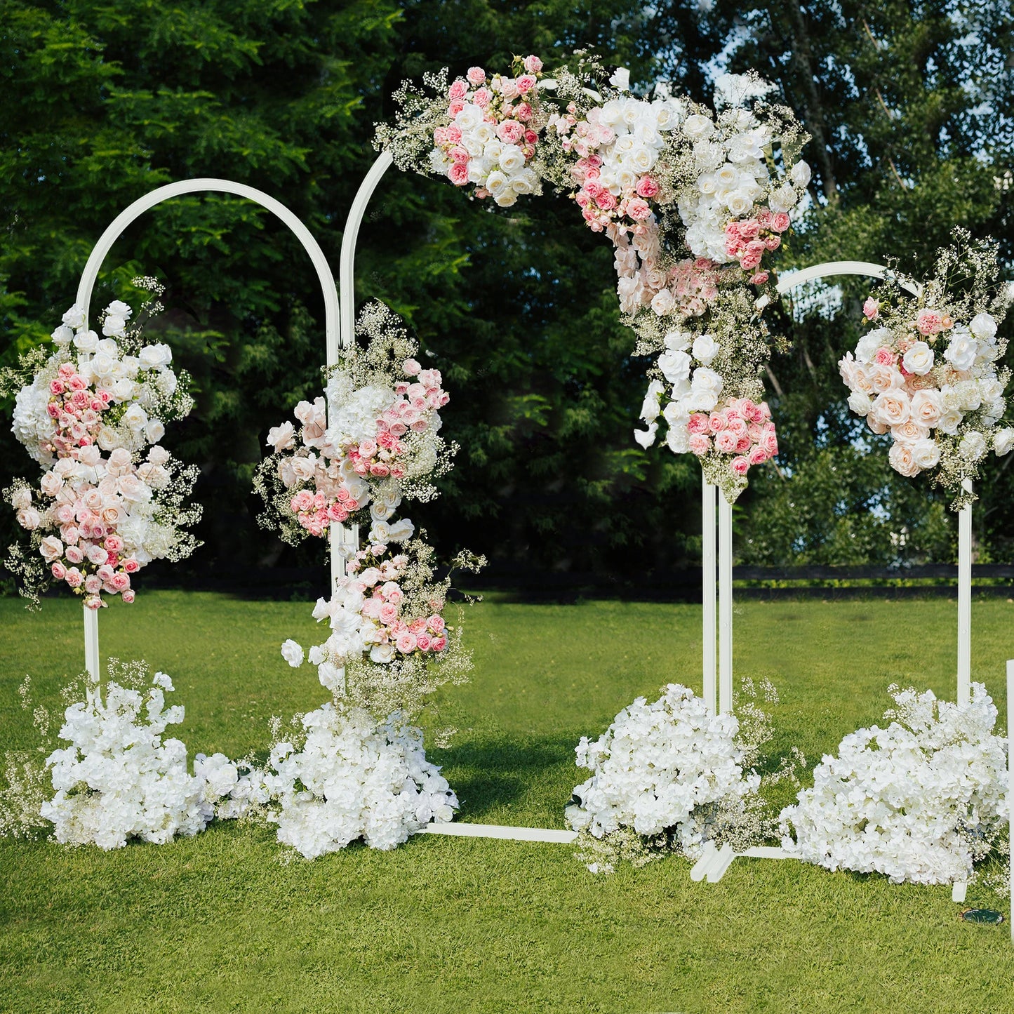Metal Wedding Arch Balloon Backdrop Stand For Decorations