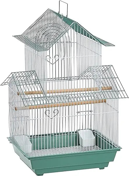 Secure Durable Latch Stainless Steel Parakeet Bird Cage