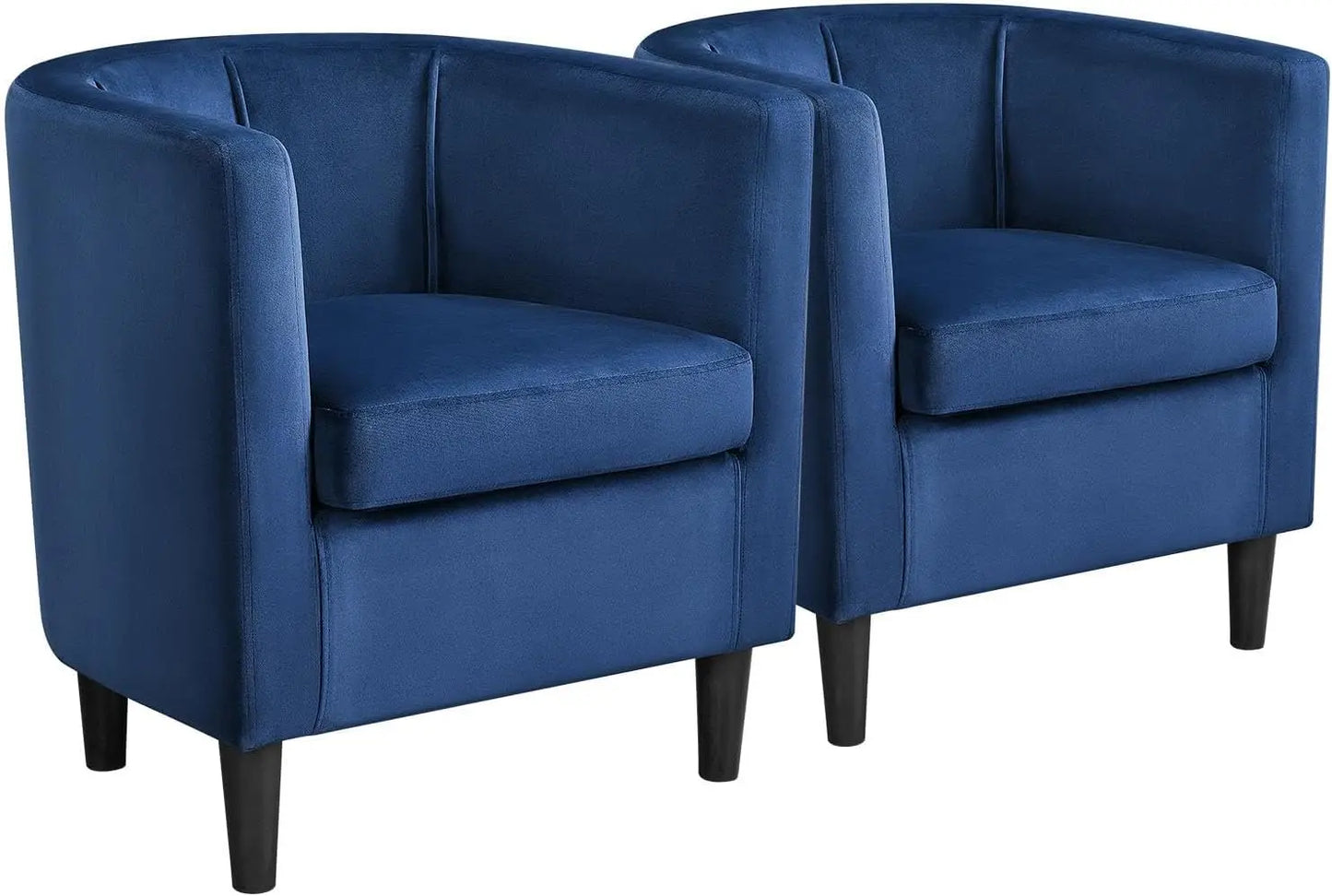 Finishes Modern Upholstered Barrel Chair Set Of 2 Collection