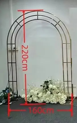 Stainless Steel Wedding Arch Stand Balloon Backdrop