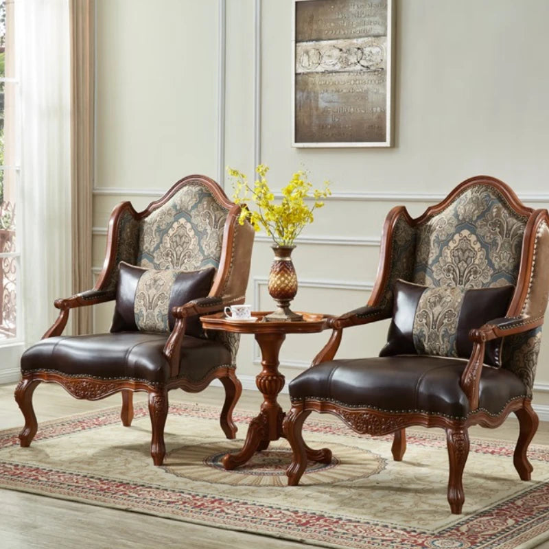 Dutrieux Single Fancy Living Room Chair With Back Support