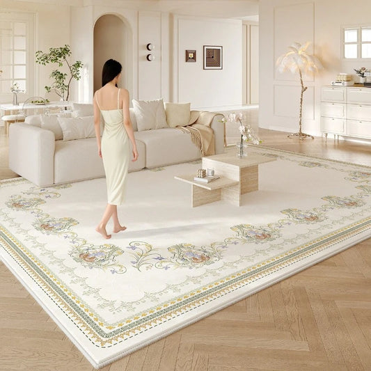NONE French Style Wilton Plush Rug For Living Room