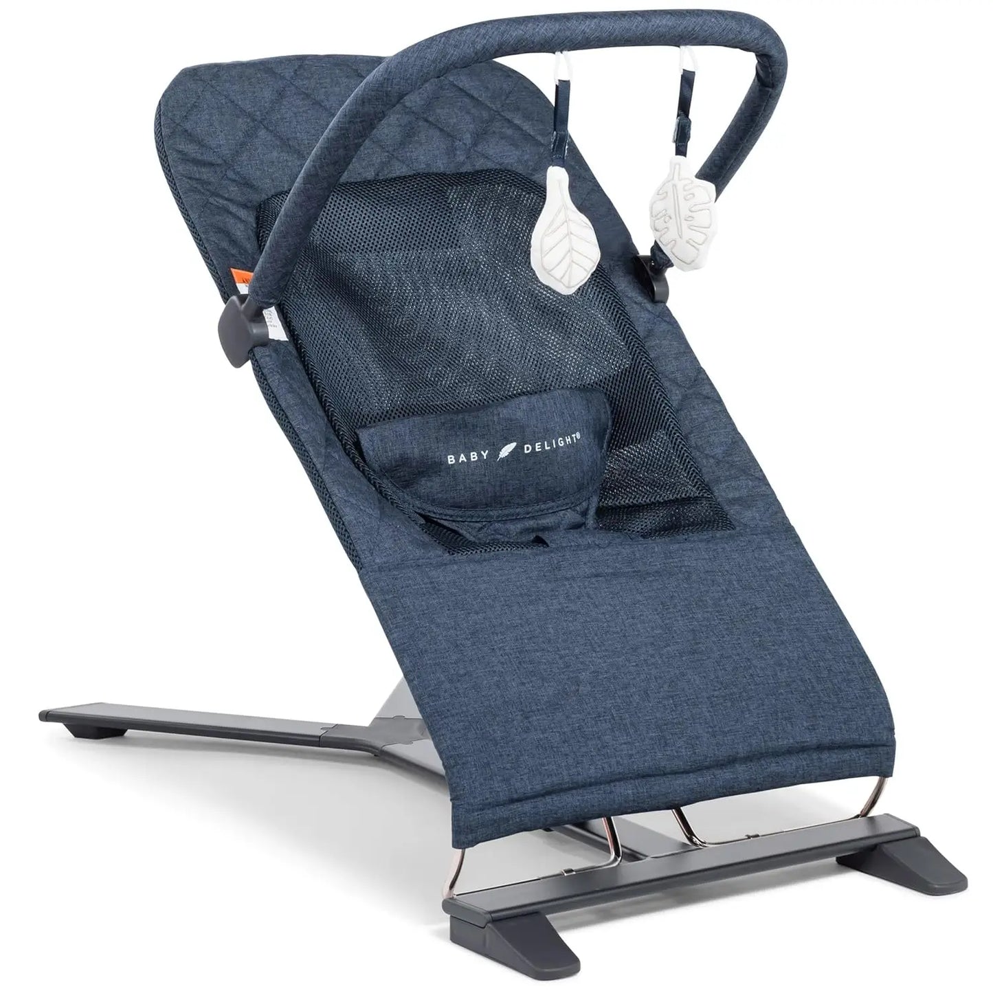 Portable Infant Bouncer With Three Recline Positions