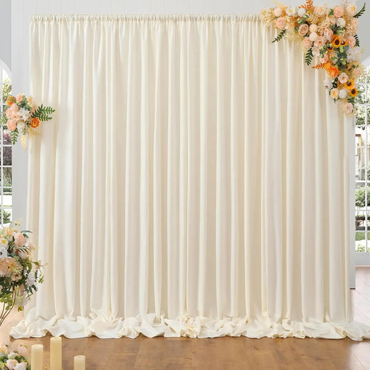 Polyester Backdrop Curtain For Weddings And Events