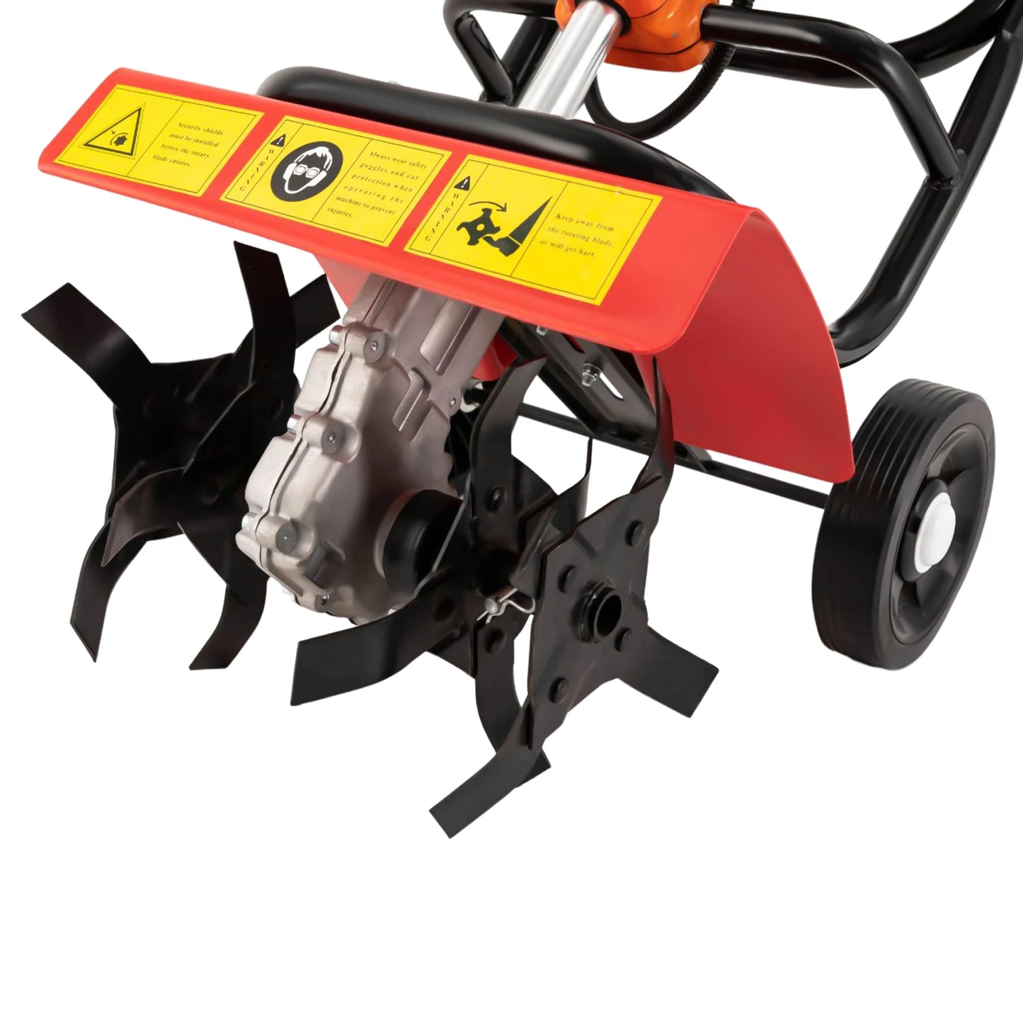 1.9kw 52cc Gasoline Garden Tiller Soil Loosening Cultivator Rototiller