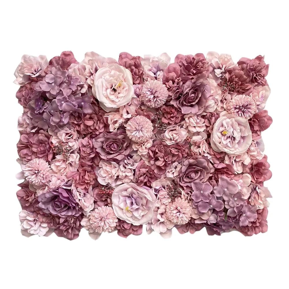 Artificial Hydrangea Rose Peony Panels Wedding Backdrops