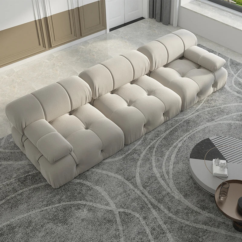 Sdorens Modern Velvet Modular Sectional Sofa Set Living Room