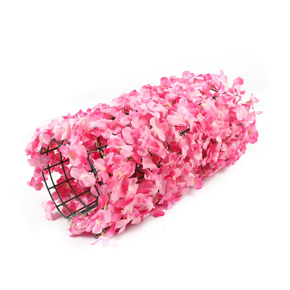 Silk Rose Flower Wall Panels Ten Pack Party Decoration