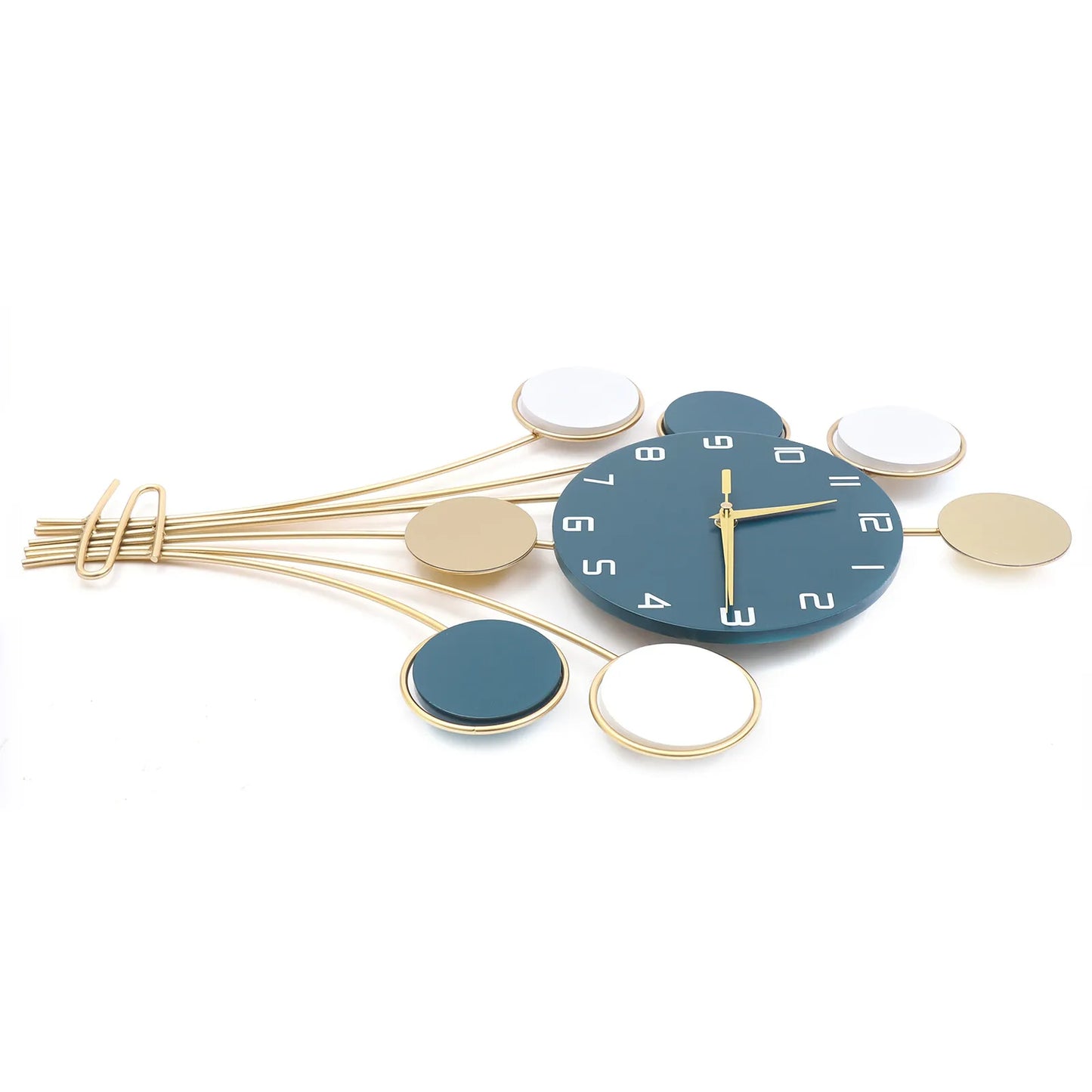 Hign-concerned Balloon Metal Wall Clock Living Room Decor