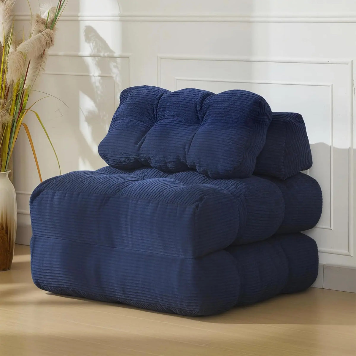 HiMISS Folding Sofa Bed Convertible Sleeper Chair With Pillow