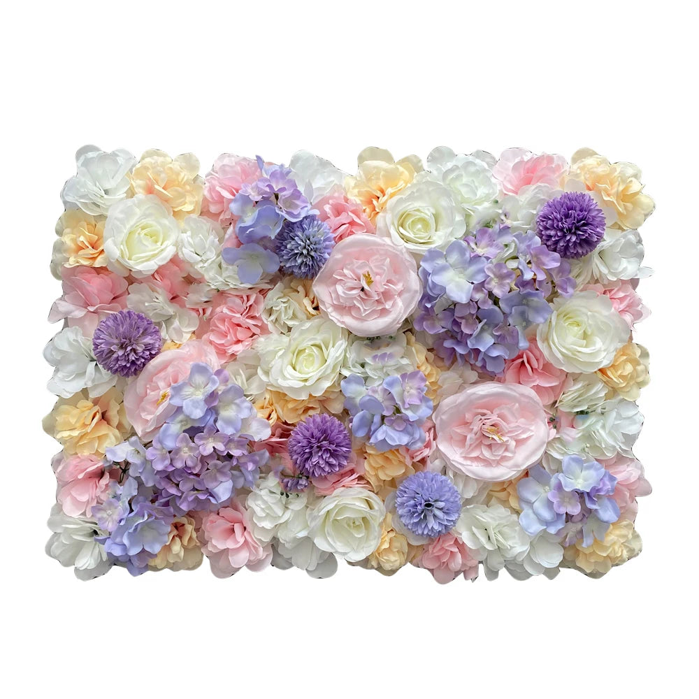 Artificial Hydrangea Rose Peony Panels Wedding Backdrops