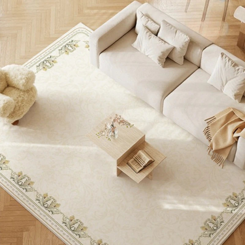 NONE French Style Wilton Plush Rug For Living Room
