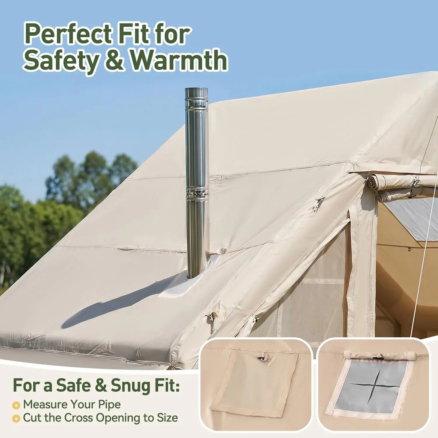 Inflatable Camping Tent For Four To Eight People Shelter
