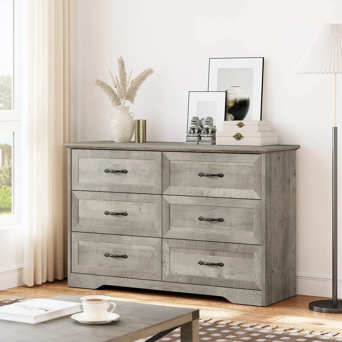 IDEALHOUSE Bedroom Dresser Chest With Drawers For Living Room