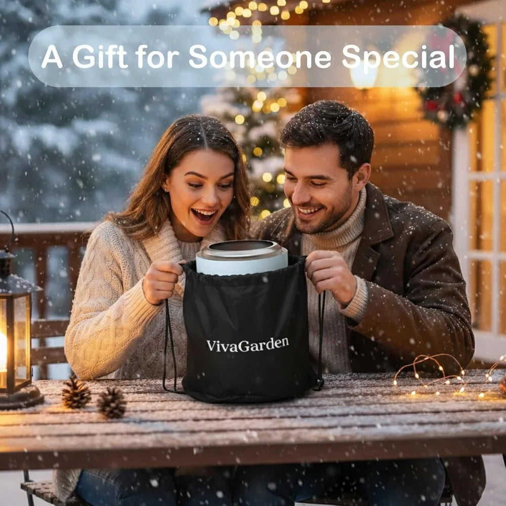 Vivagarden Smokeless Tabletop Fire Pit Camping And Patio