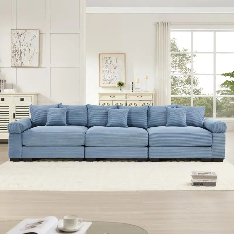 Sichuan Cloud Modular Sectional Sofa Ergonomic Three Seater
