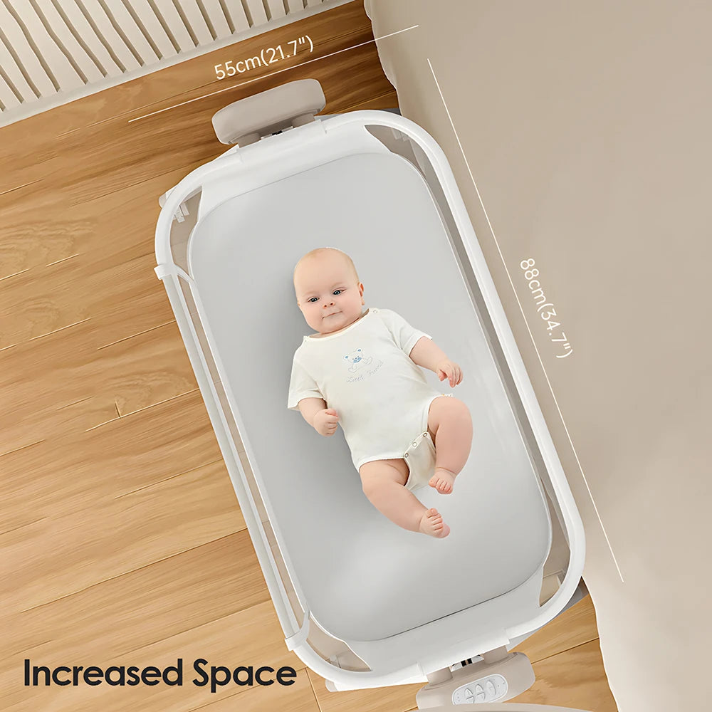 Devine In Out Rocking Baby Bassinet Co Sleeper Unisex Crib