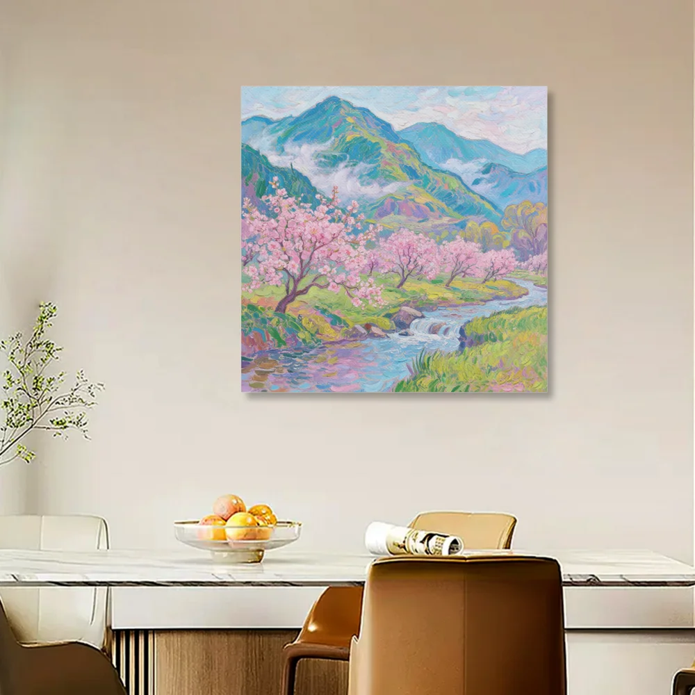 Four Seasons Landscape Canvas Wall Art Print Home Decoration