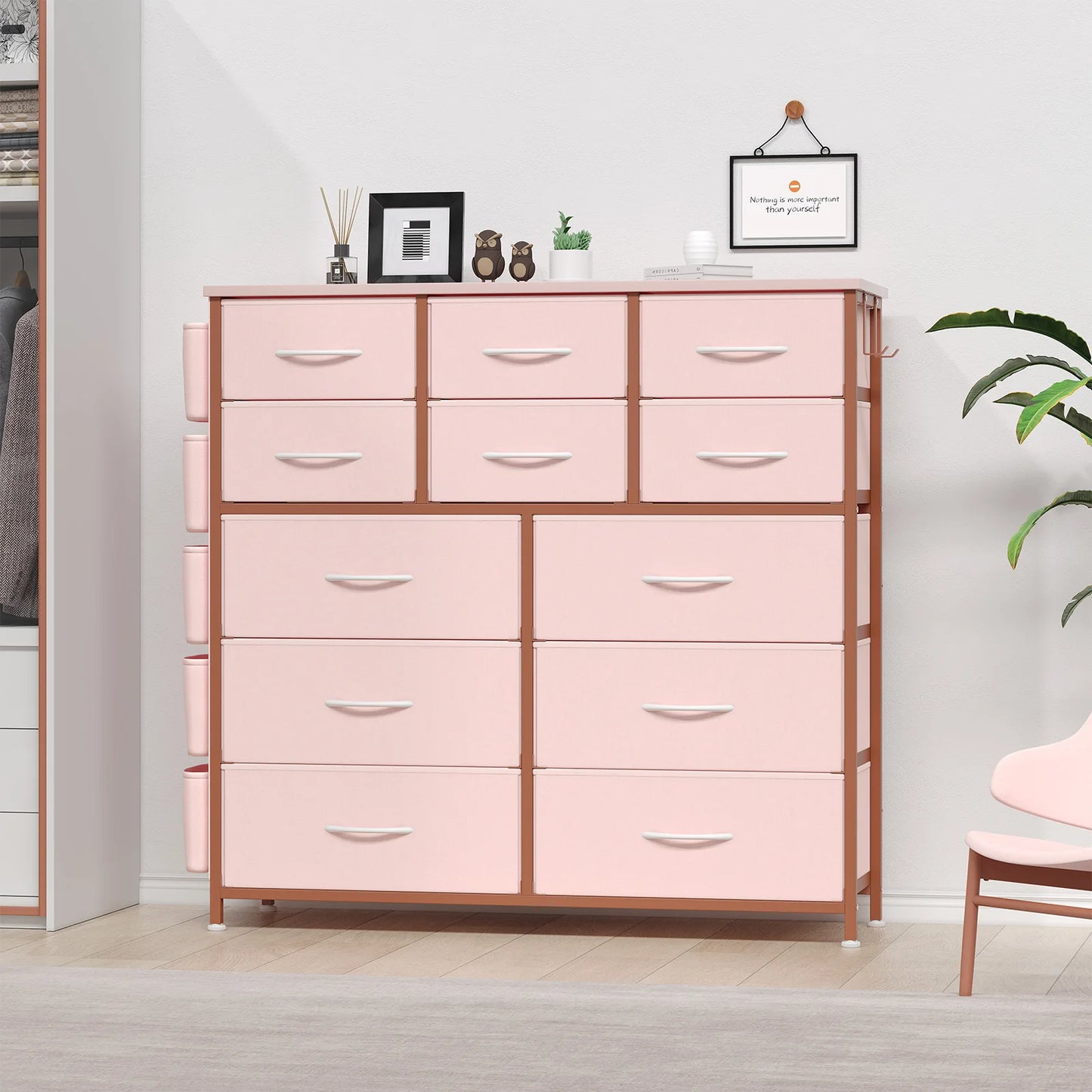 HiMISS 12 Drawer Dresser For Bedroom Organization And Storage