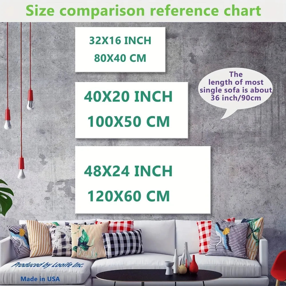 Hign-concerned Abstract Pattern Canvas Wall Art Decor