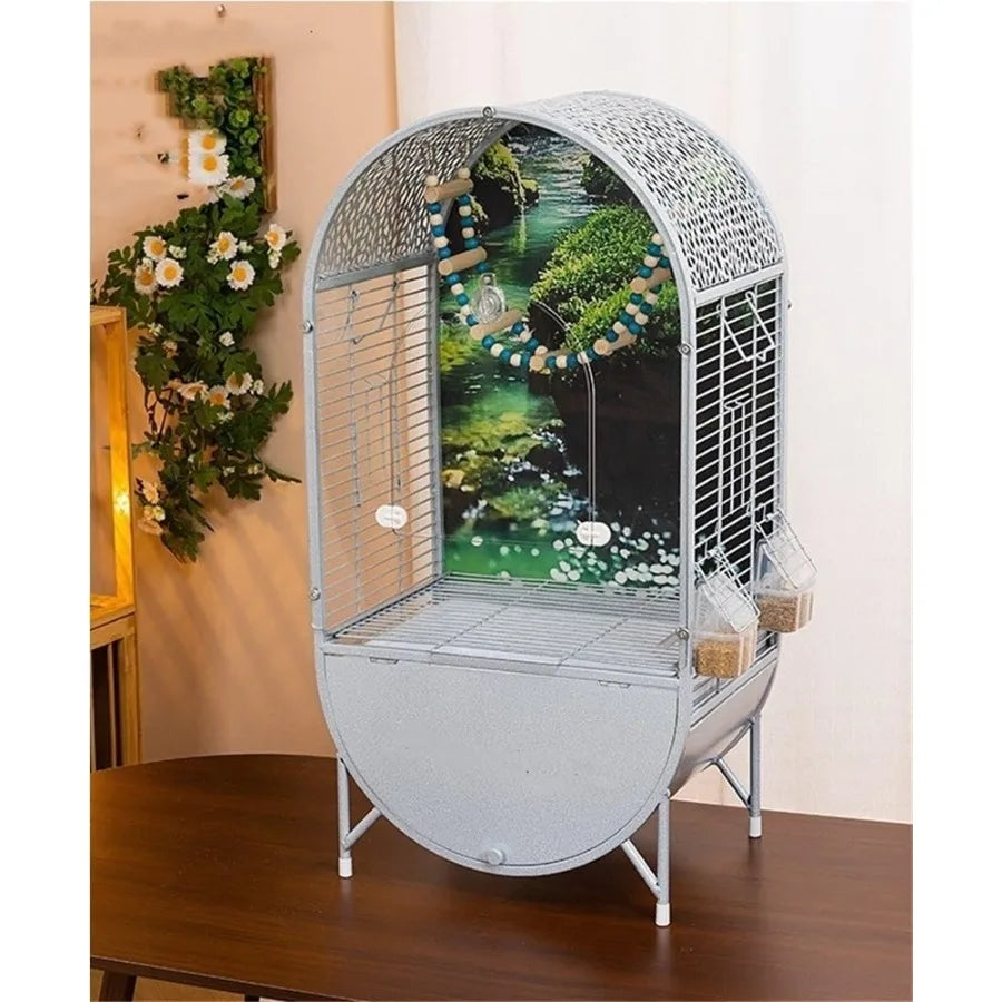 DomeTop IndustrialGrade WeatherResistant WroughtIron ParrotCage AviaryEnclosure CNGuangdong IndoorPremiumModel