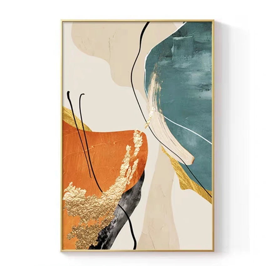 Handmade Abstract Oil Painting Canvas Wall Art