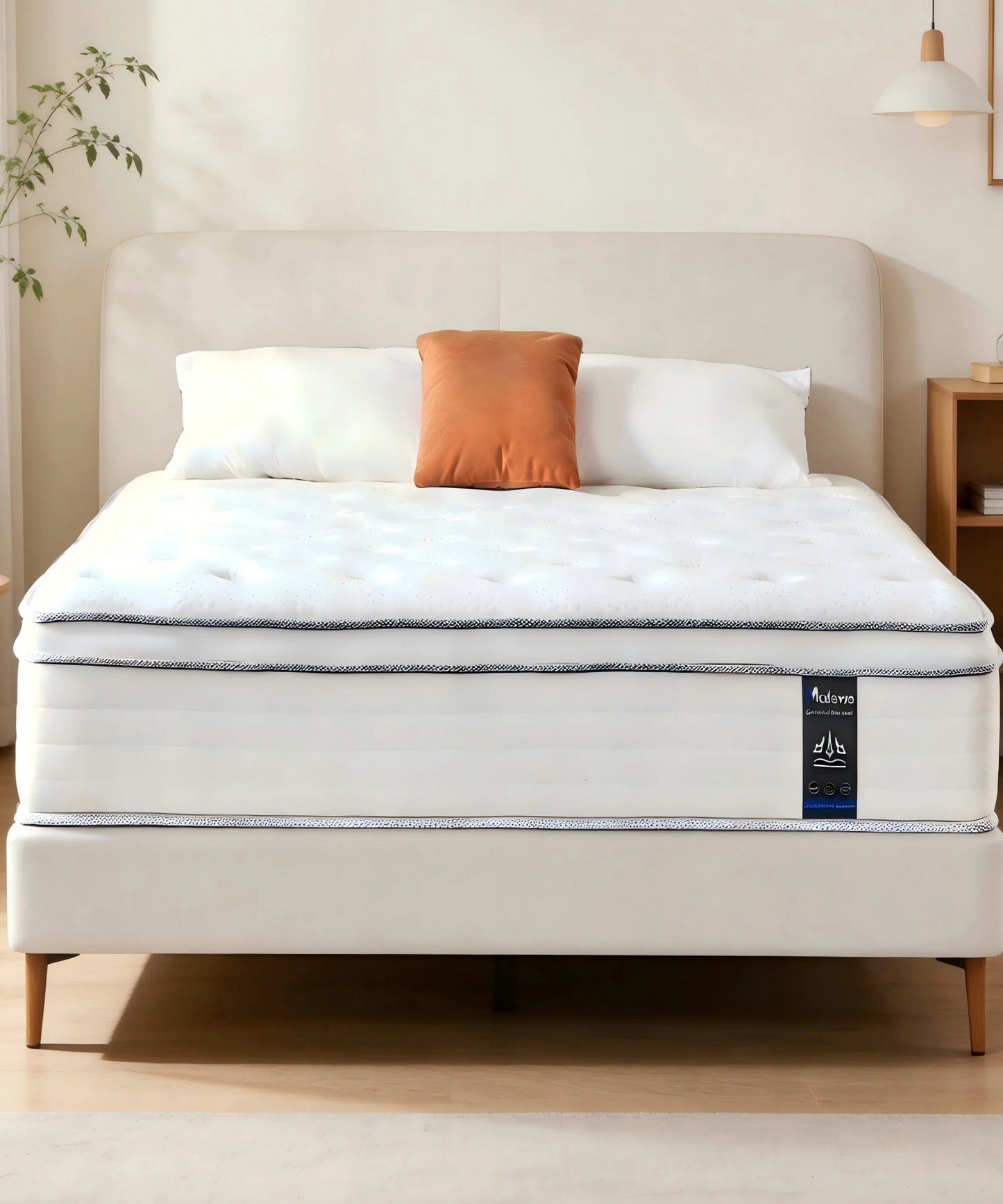 Madevos Hybrid Mattress In A Box With Pocket Spring