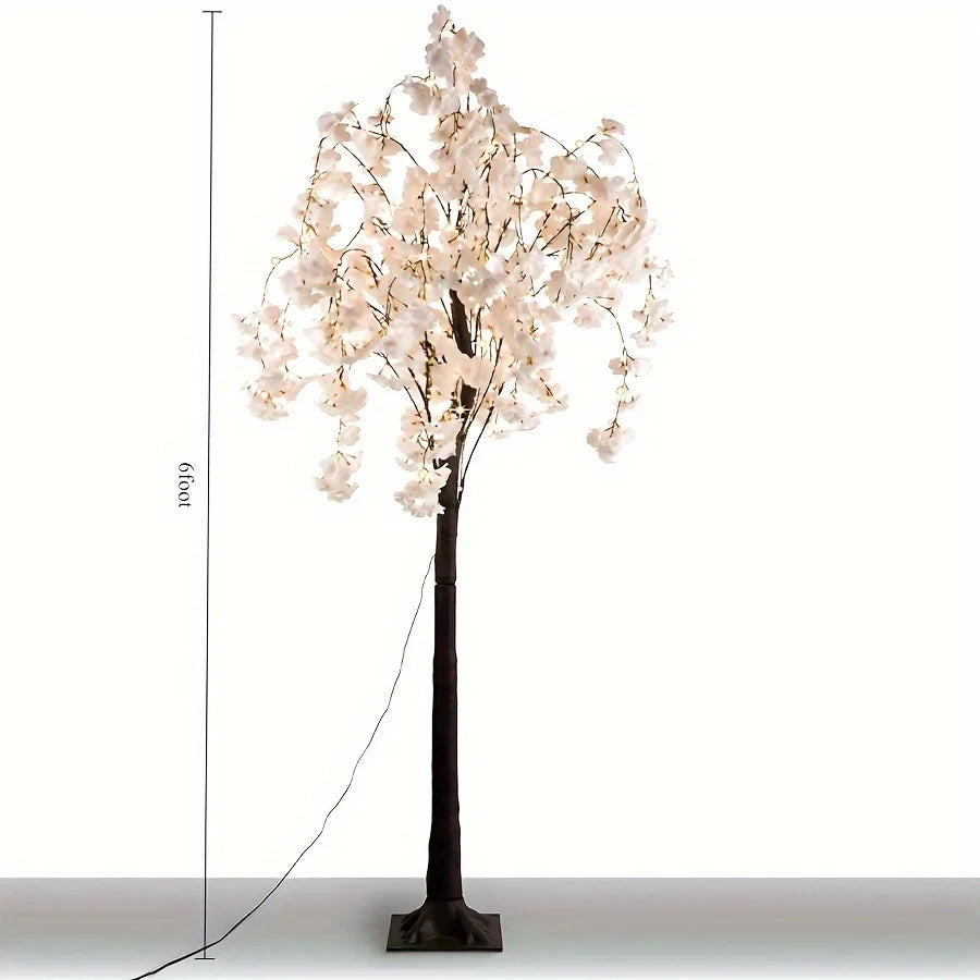 Cherry Blossom Tree Light LED Floor Lamp For Interiors