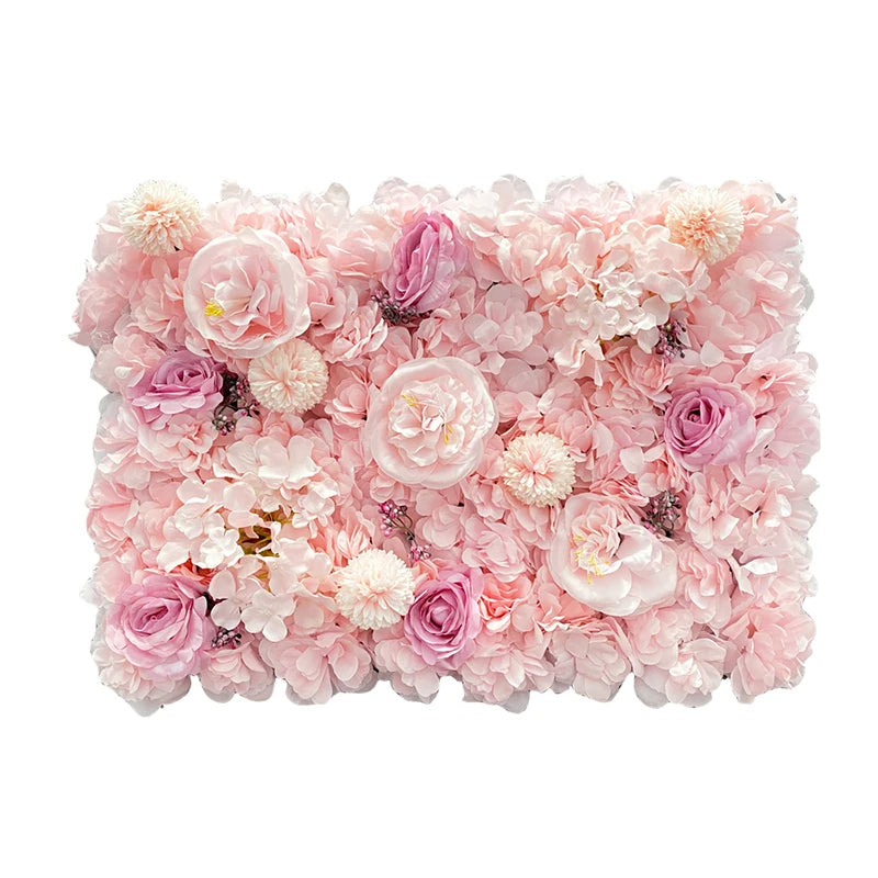 Artificial Hydrangea Rose Peony Panels Wedding Backdrops