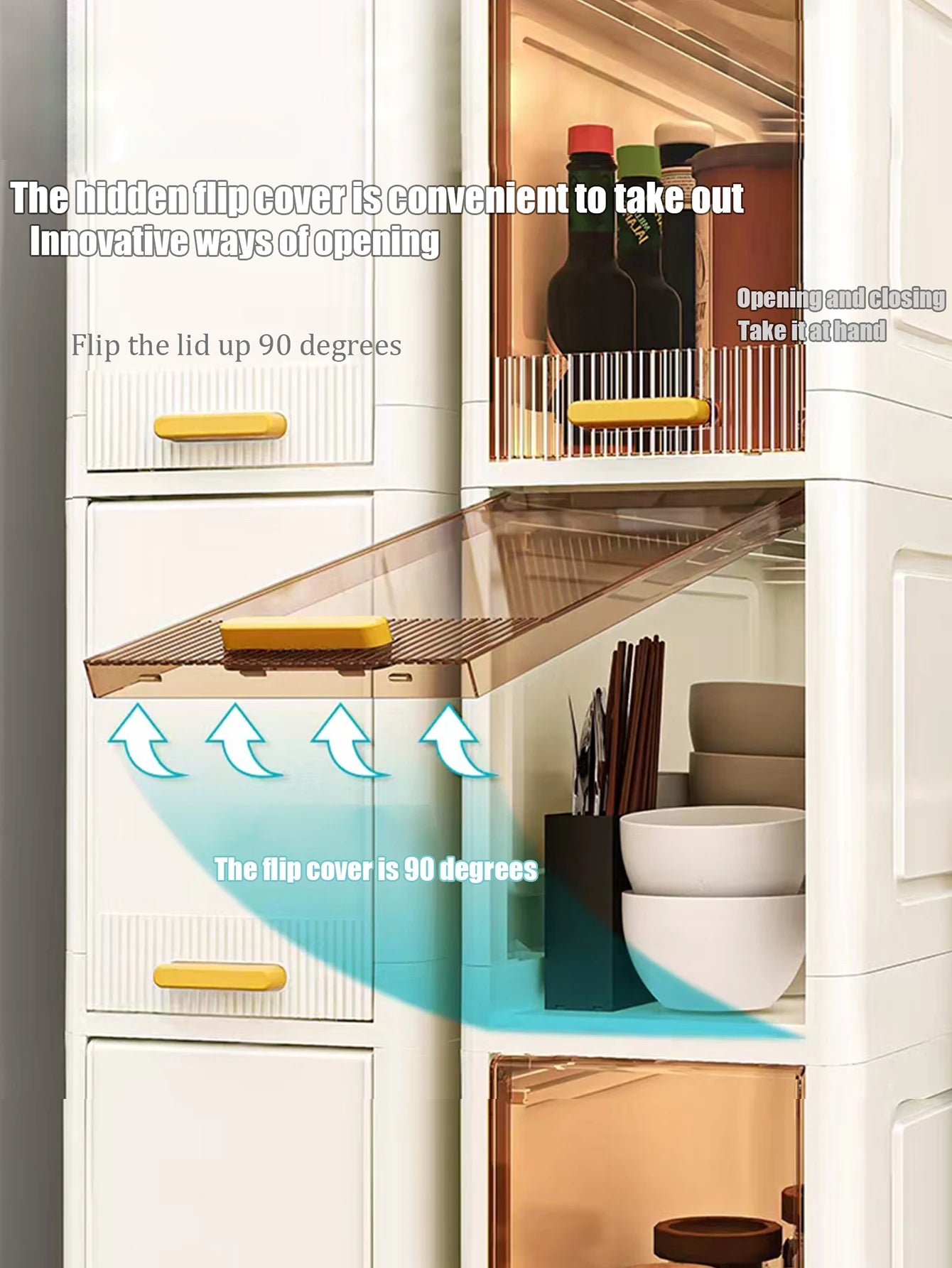 Multi Functional Ultra Thin Gap Storage Cabinet
