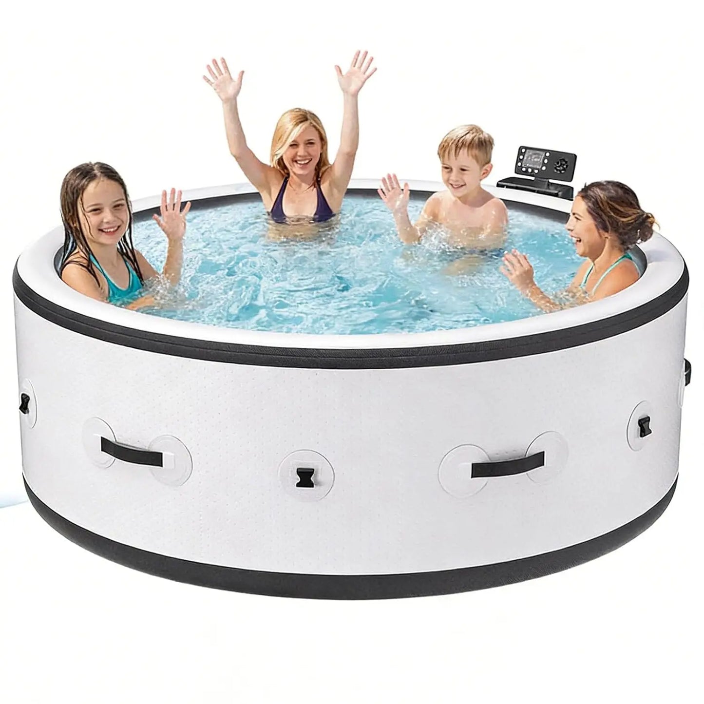Inflatable Spa Pool Hot Tub For Four To Six People With Massage Jets