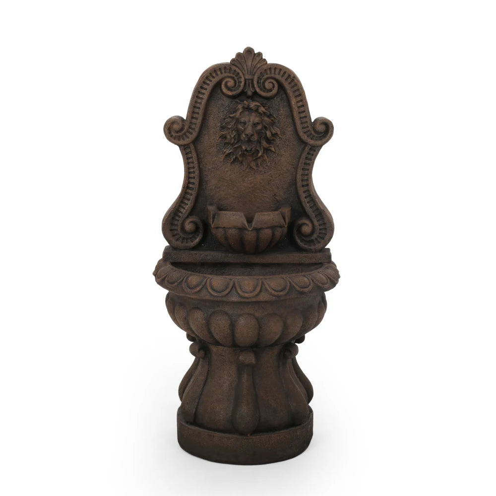 Olivia Weather Resistant Floor Fountain With Light