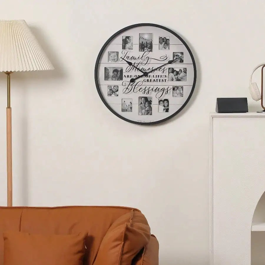 Hign-concerned Sentiment Frame Wall Clock Farmhouse Decor