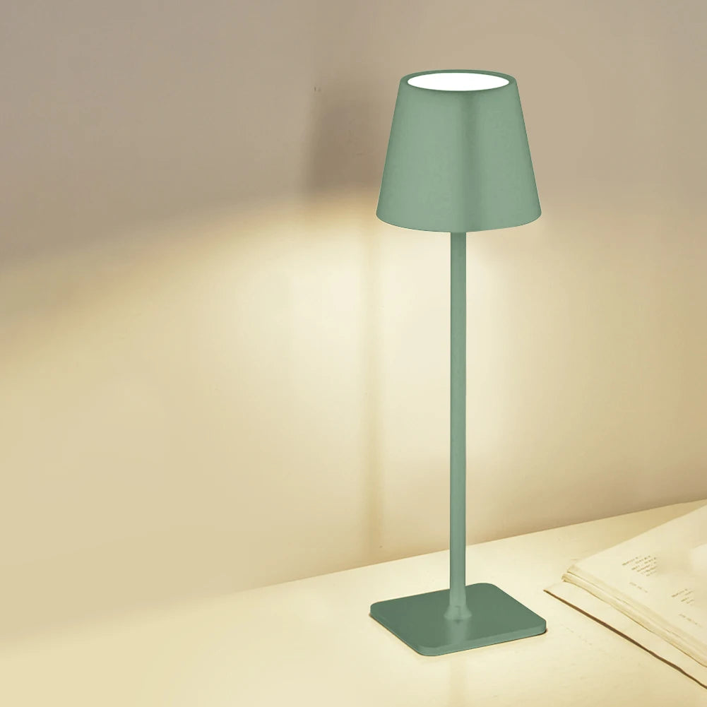 Alloet Cordless USB Rechargeable Table Lamp With Touch