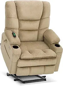 Triple Motor Power Lift Recliner Chair with Massage Heat for Petite Elderly