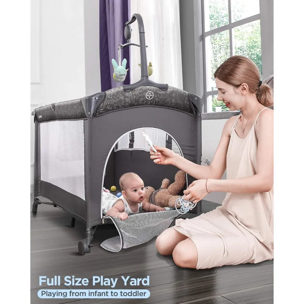 Devine In And Out Baby Bassinet Bedside Crib Pack And Play