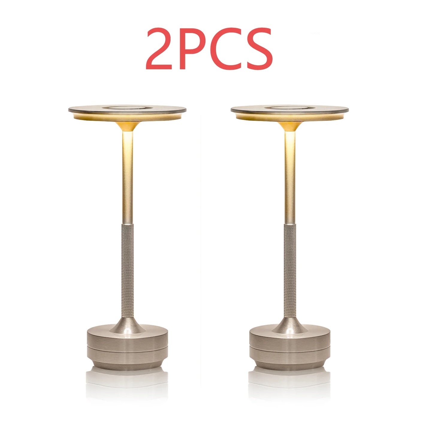 Hph Metal Touch Dimming Rechargeable Led Desktop Lamp