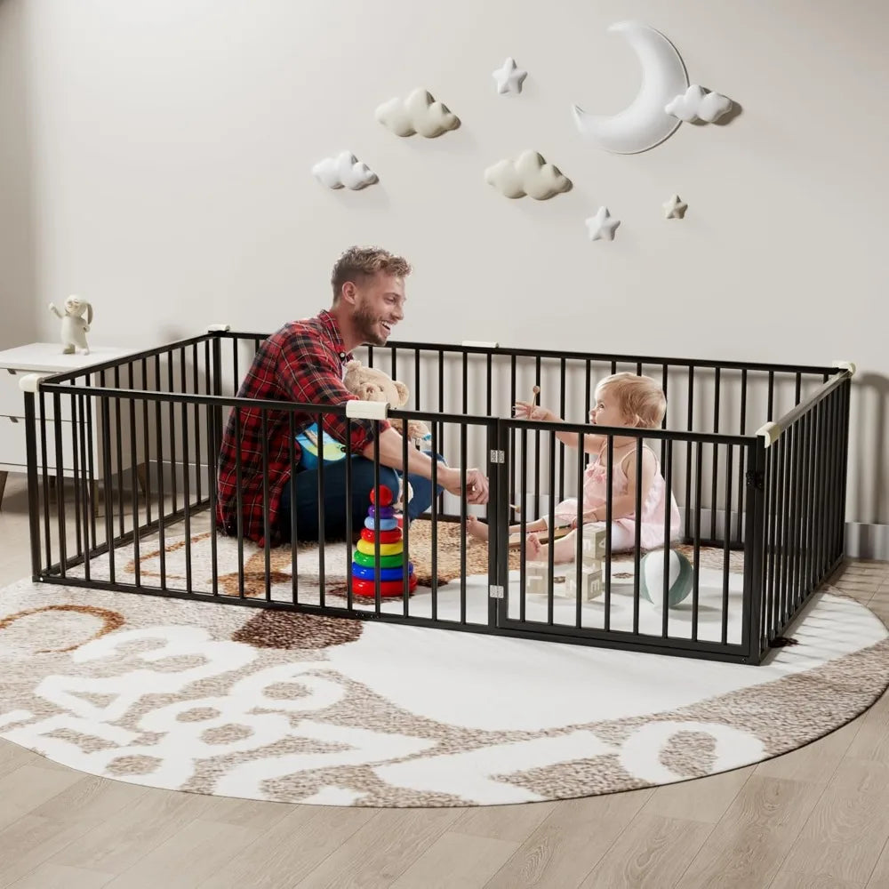 DAFIFY Montessori Floor Bed Frame With Guardrails