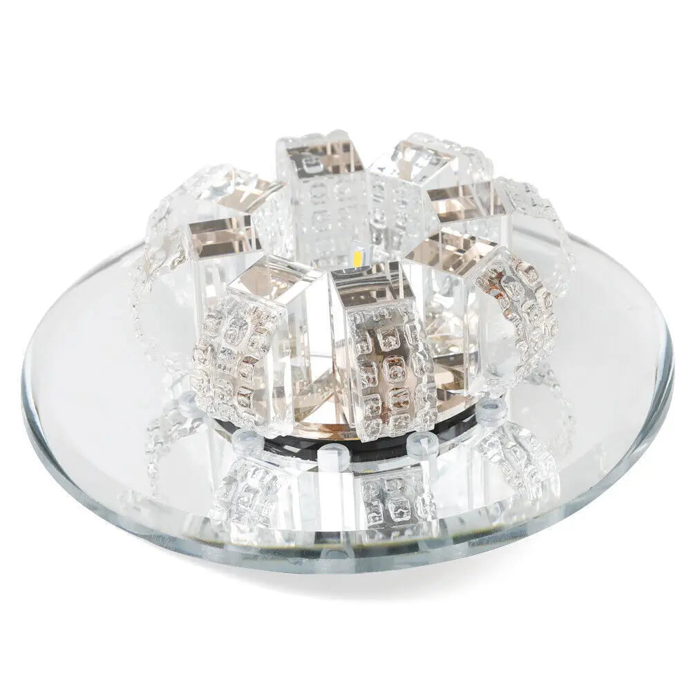 Modern K9 Crystal Led Ceiling Lamp Chandelier Pendant Light