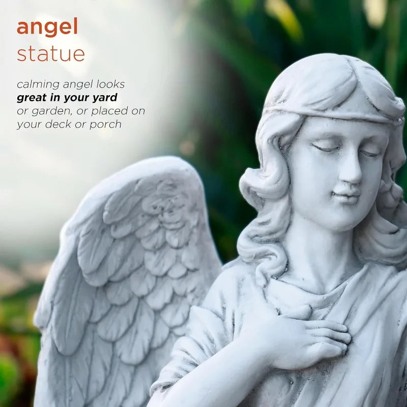 Alpine Corporation Angel Statue Garden Decor Yard Art
