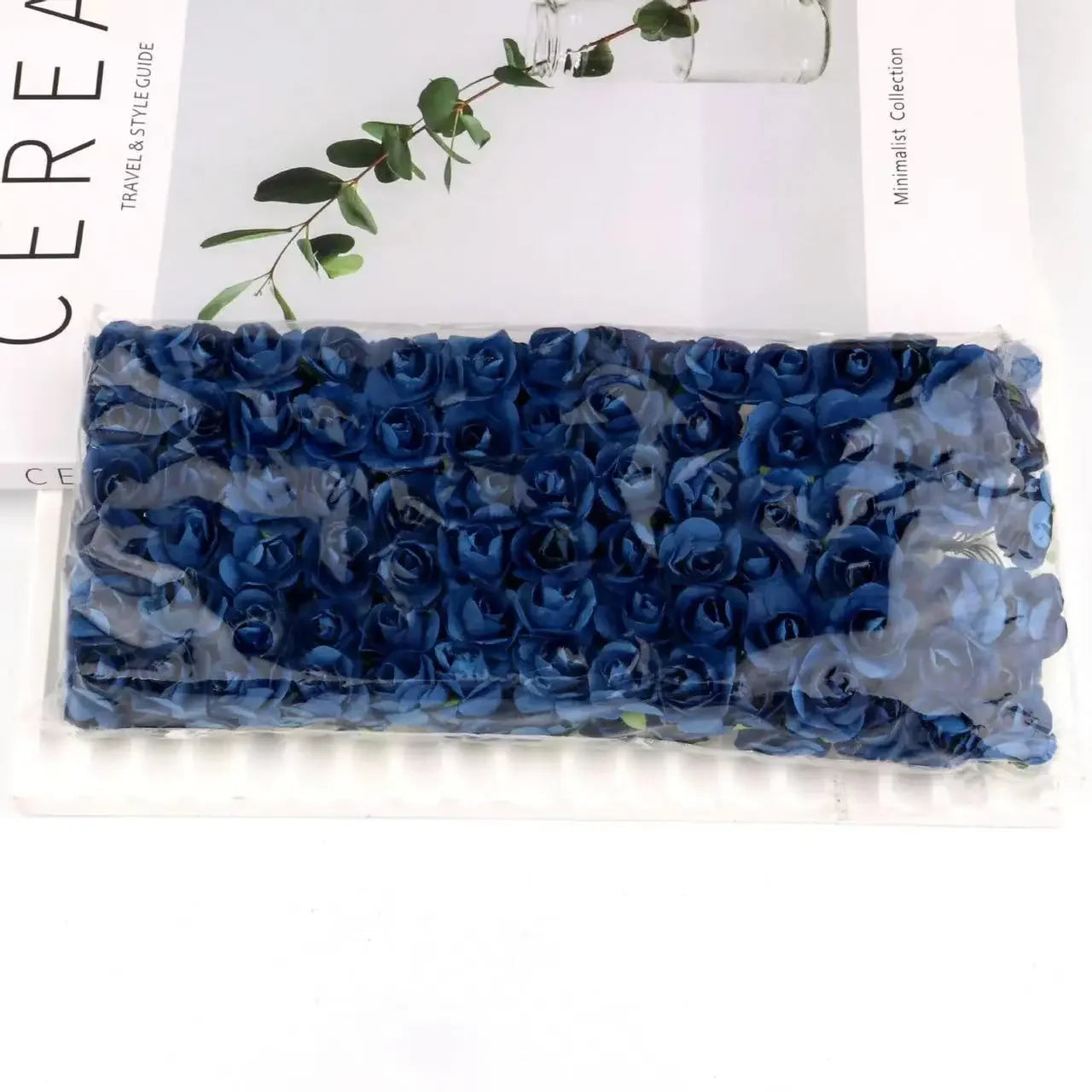 Artificial Paper Rose Bouquet For Scrapbooking And Wedding Decor